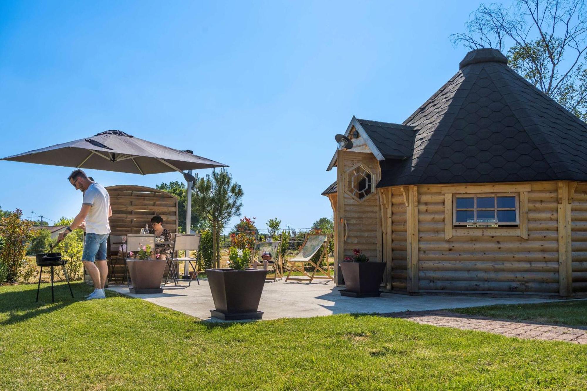 Chalets Clos Du Marais Chemille-en-Anjou Exterior foto